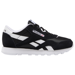 Boys' Preschool - Reebok Classic Leather Nylon - Black/Black/White