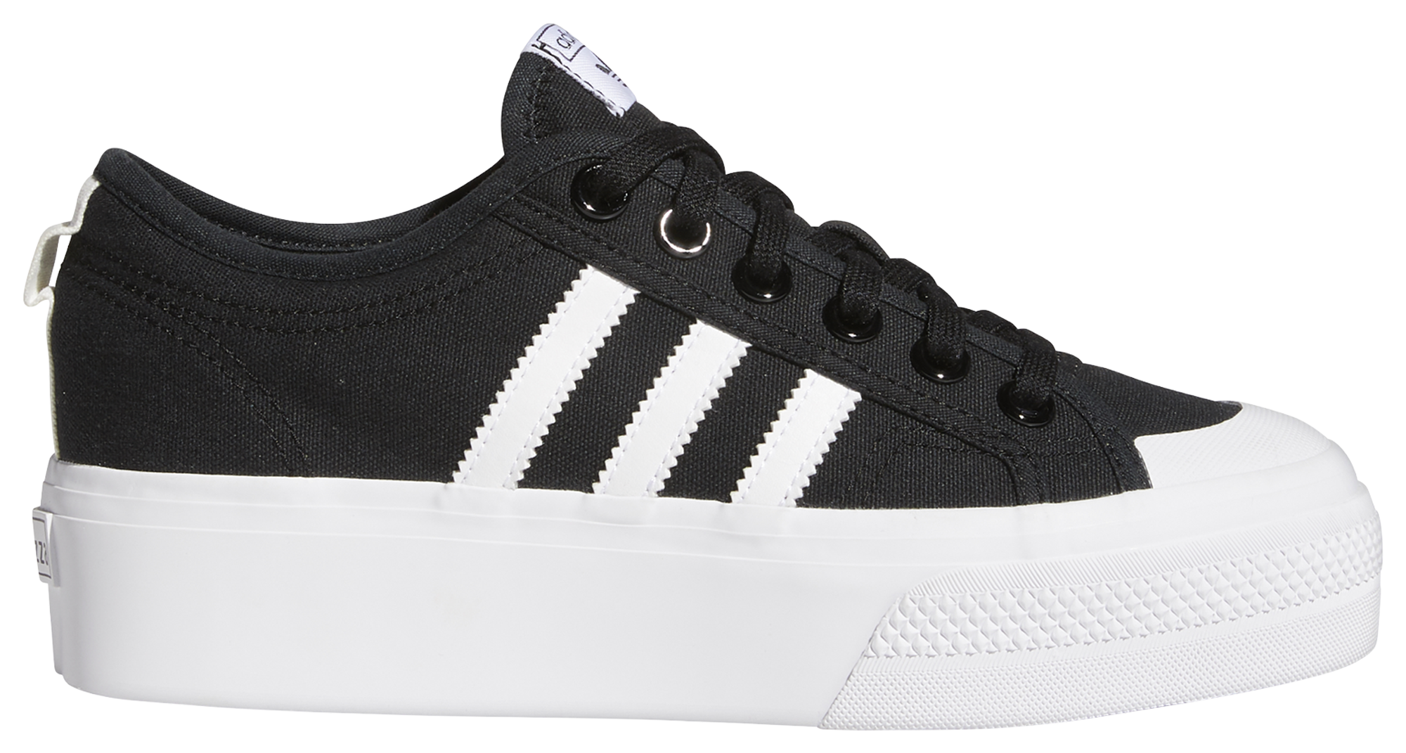 Foot locker black on sale adidas