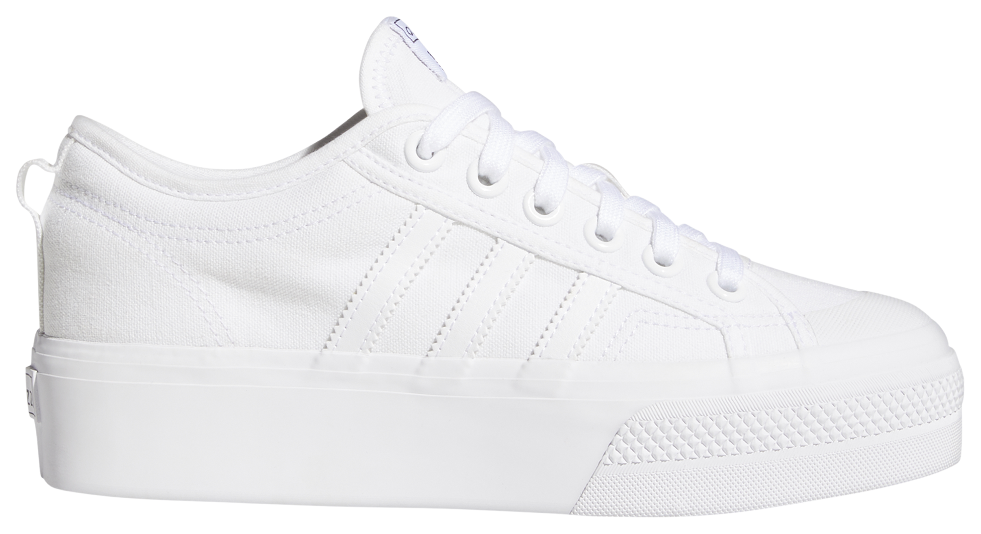 adidas Nizza Platform Shoes - White