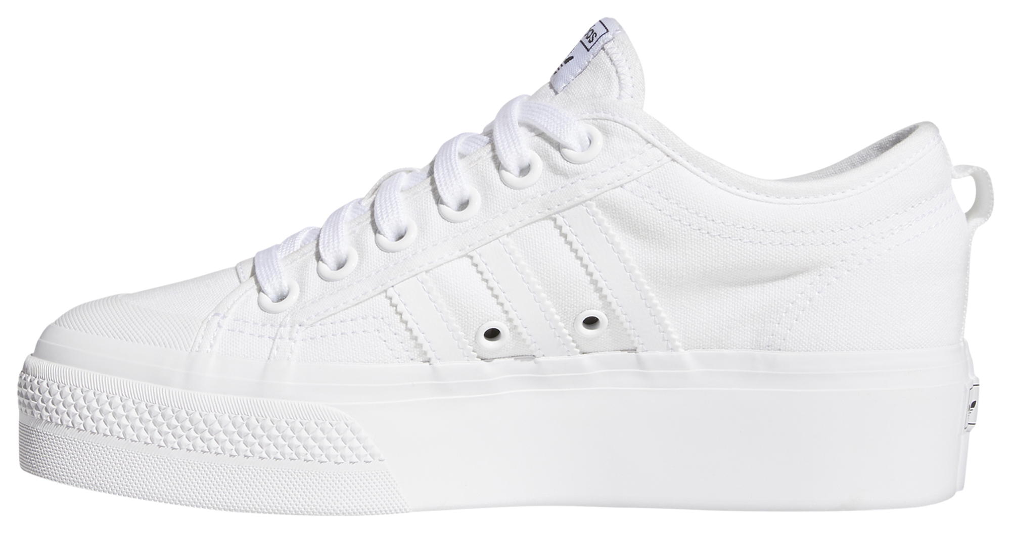 adidas Nizza Platform Shoes - White