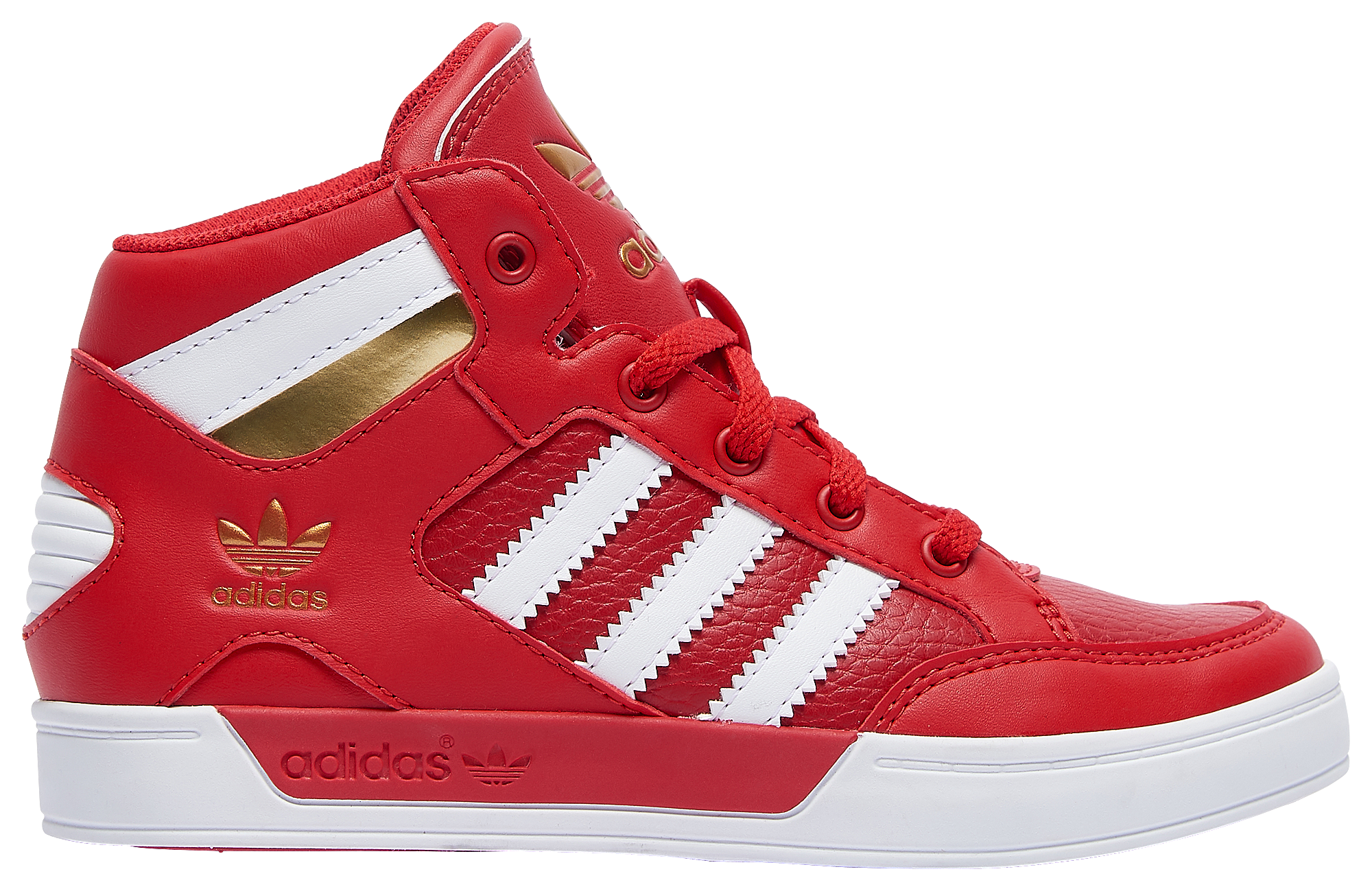 boys red adidas shoes