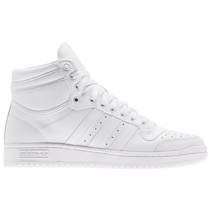 White adidas hot sale high tops