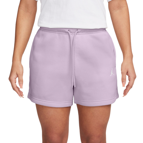 Jordan Brooklyn Fleece Shorts - Jordan Doll/White