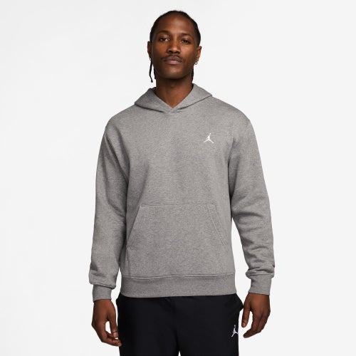 

Jordan Mens Jordan Brooklyn Fleece Pullover - Mens White/Grey Size S