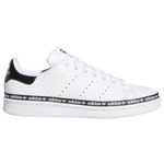 White/White/Black- Tape Logo