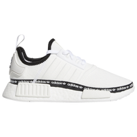 White/White/Black- Tape Logo