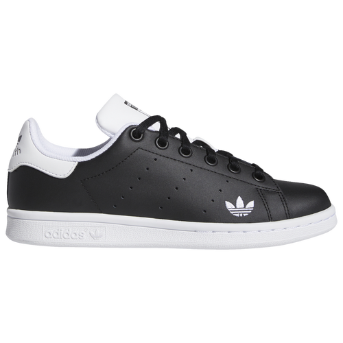 adidas Originals Stan Smith - Boys' Grade School Tennis Shoes - Black / White / Black - FV7847