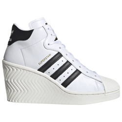 Women's - adidas Originals Supestar Ellure - White/Black