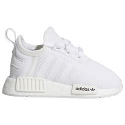 Girls' Infant - adidas Originals NMD R1 - White/White