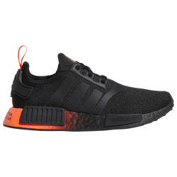 Boys' Grade School - adidas Originals NMD R1 Refined E2E_Dec17 - Black/Black/Red