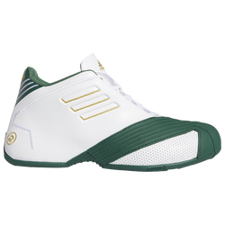 Men's - adidas TMac 1 - White/Gold Metallic Gold/Team Dark Green