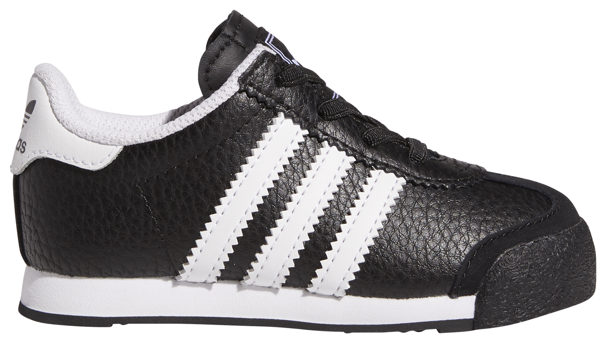 Adidas samoa black hot sale and white