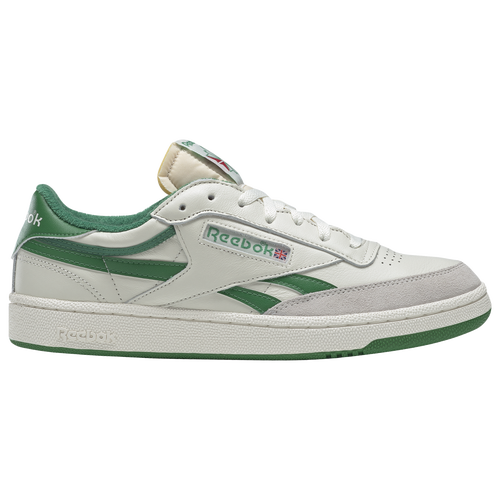 

Reebok Mens Reebok Club C Revenge VTG - Mens Running Shoes White/Green Size 10.0