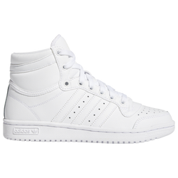 Boys' Grade School - adidas Originals Top Ten - White/White
