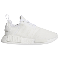 Boys' Grade School - adidas Originals NMD R1 Refined - White/White/White