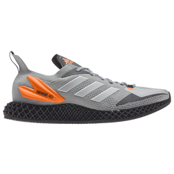 Men's - adidas X9000 4D - Grey Three/Matte Silver/Signal Orange