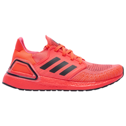 Men's - adidas Ultraboost 20 - Footwear White/Core Black/Signal Pink
