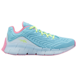 Boys' Preschool - Reebok Zig Kinetica - Neon Blue/Glass Blue/Solar Pink