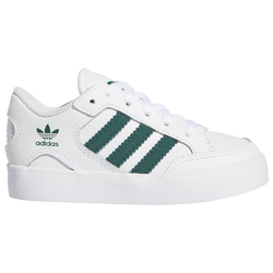 Boys' Toddler - adidas Hard Court Low - White/Green