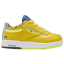 Boys' Toddler - Reebok Club C - Yellow/Blue/Silver