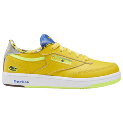 Boys' Preschool - Reebok Club C - Yellow/Blue/Silver