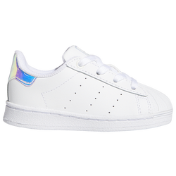 Boys' Toddler - adidas Originals SuperStan - White/Bluebird