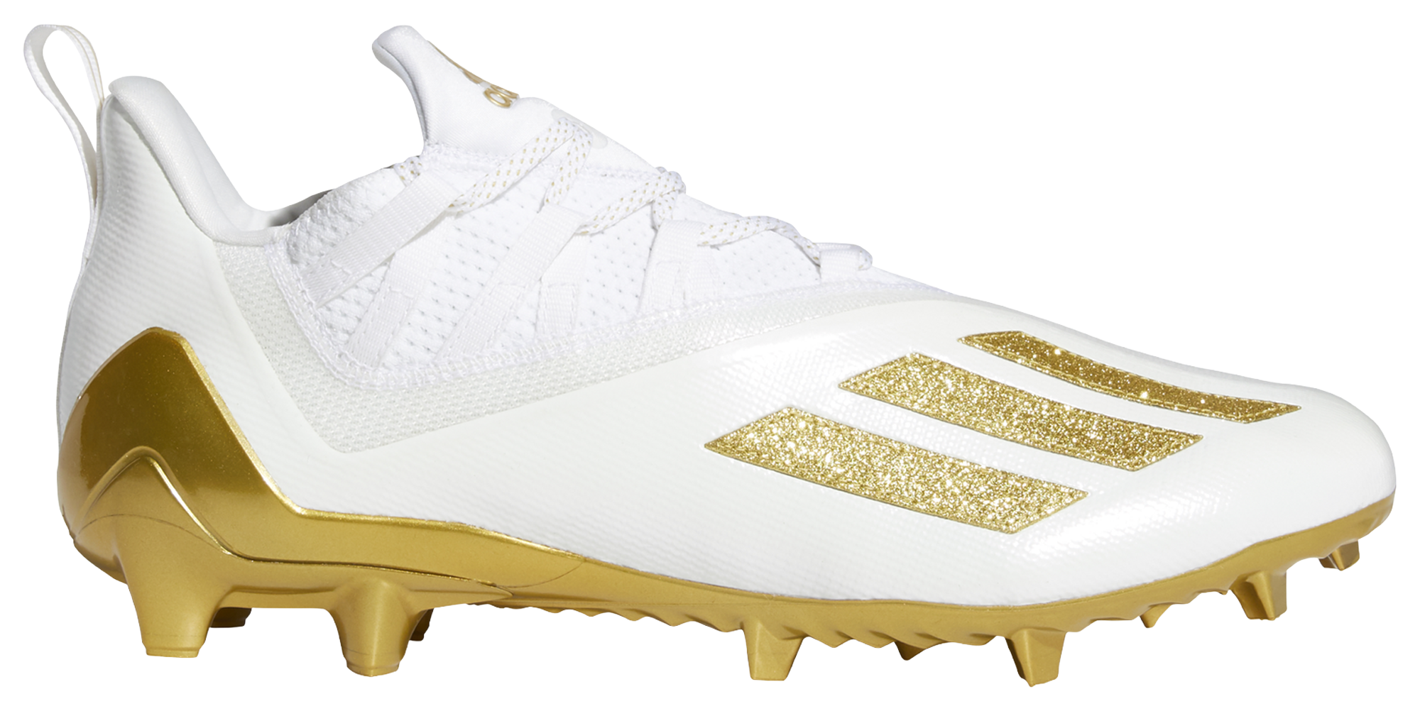 adidas football cleats gold and white