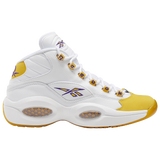 Blanc/Yellow Light Heather/Ultraviolet - Rbk Question Mid-wh/mu