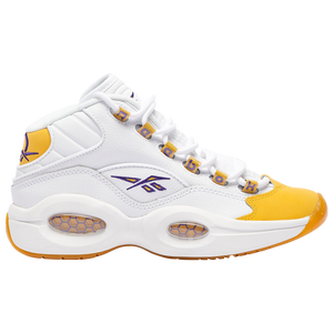 Reebok Footwear Kids Question Mid Shoes Junior Orgfla/Aciyel/Bolprp