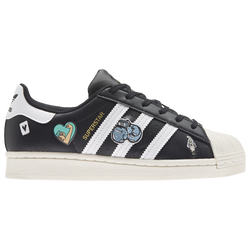 Girls' Grade School - adidas Originals Superstar - Black/White/White