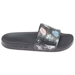 Girls' Grade School - adidas Originals Adilette Slides - Black/Black