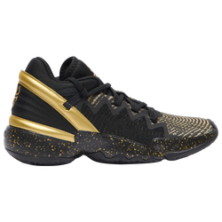 Men's - adidas D.O.N. ISSUE #2 - Black/Gold Metallic/White