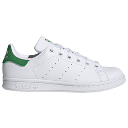 Boys' Grade School - adidas Originals Stan Smith - White/White/Green