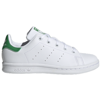 Kids Youth Black & White adidas Stan Smith Trainers