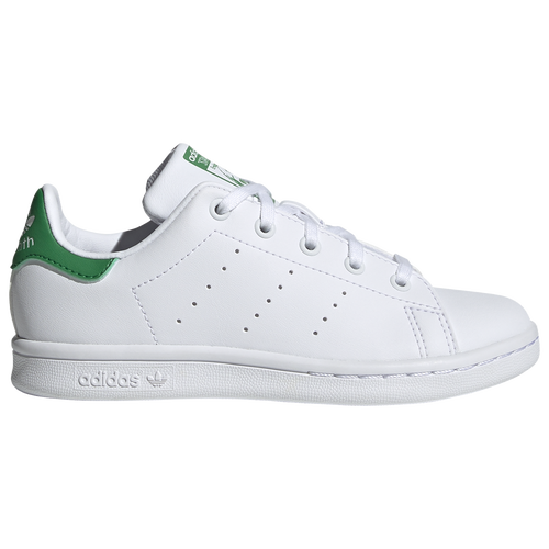 

adidas Originals Boys adidas Originals Stan Smith - Boys' Preschool Tennis Shoes Cloud White/Cloud White/Green Size 3.0