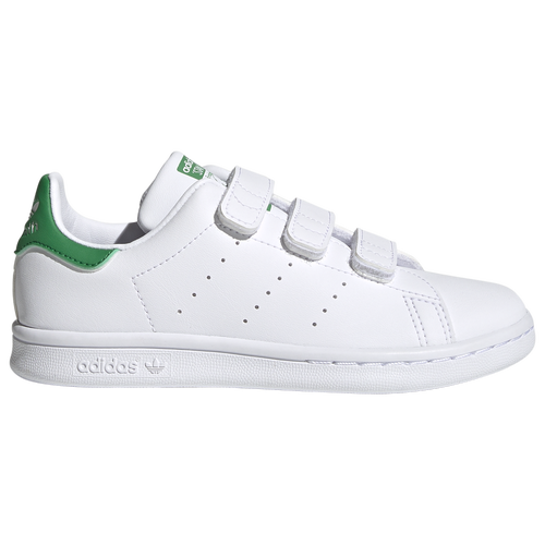 

Boys Preschool adidas Originals adidas Originals Stan Smith - Boys' Preschool Shoe Green/Cloud White/Cloud White Size 01.0