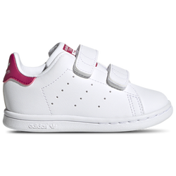 Girls' Toddler - adidas Originals Stan Smith - White/Bold Pink/White