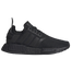 adidas Originals NMD R1 Casual Shoes - Boys' Grade School Black/Black/Grey Six