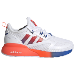 Boys' Preschool - adidas Originals ZX 2K - White/Solar Red/Blue