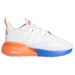 Boys' Toddler - adidas Originals ZX 2K - White/Solar Red/Blue