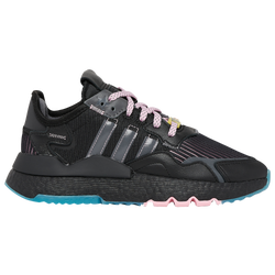 Girls' Grade School - adidas Originals Nite Jogger - Black/Grey/Pink