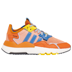 Girls' Grade School - adidas Originals Nite Jogger - Orange/Blue/Yellow