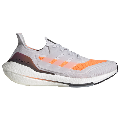 

adidas Mens adidas Ultraboost 21 - Mens Running Shoes Grey/Orange Size 13.0