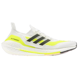 Blanc/Yellow/Black - Adi Ultraboost 21-wh/yl/bk