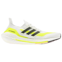 Men's - adidas Ultraboost 21 - White/Yellow/Black