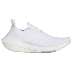 Women's - adidas Ultraboost 21 - White/White/Grey