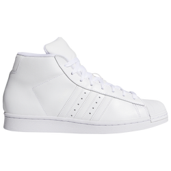 Men's - adidas Originals Pro Model - White/White/White