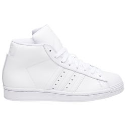 Boys' Grade School - adidas Originals Pro Model - White/White/White