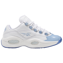 Boys' Grade School - Reebok Question Low - White/Blue