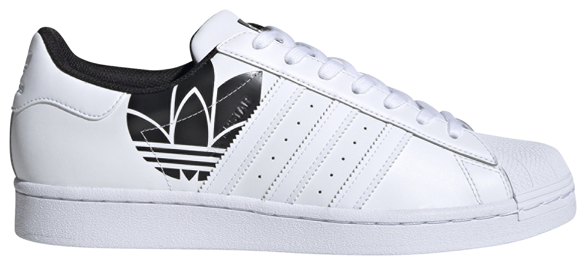 adidas original superstar metal toe blanc